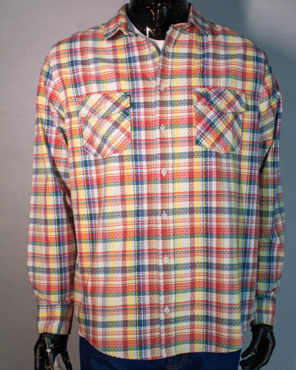 CAMISA MASCULINA MANGA LONGA CAVALERA XADREZ M