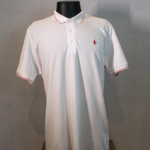 POLO REGULAR MC PK BRANCO DLZ NºG