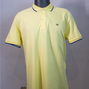POLO DOCTHOS SLIM AMARELO CLARO G