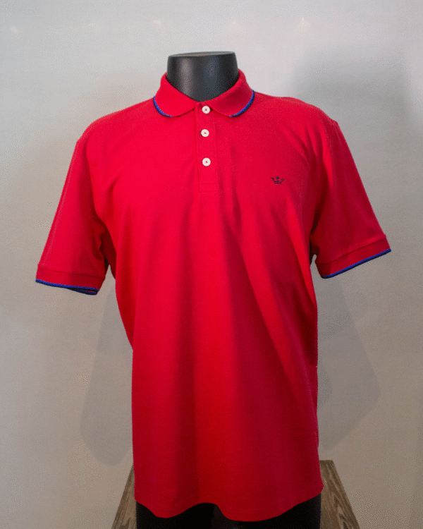 POLO DOCTHOS SLIM VERMELHO SCARLET G