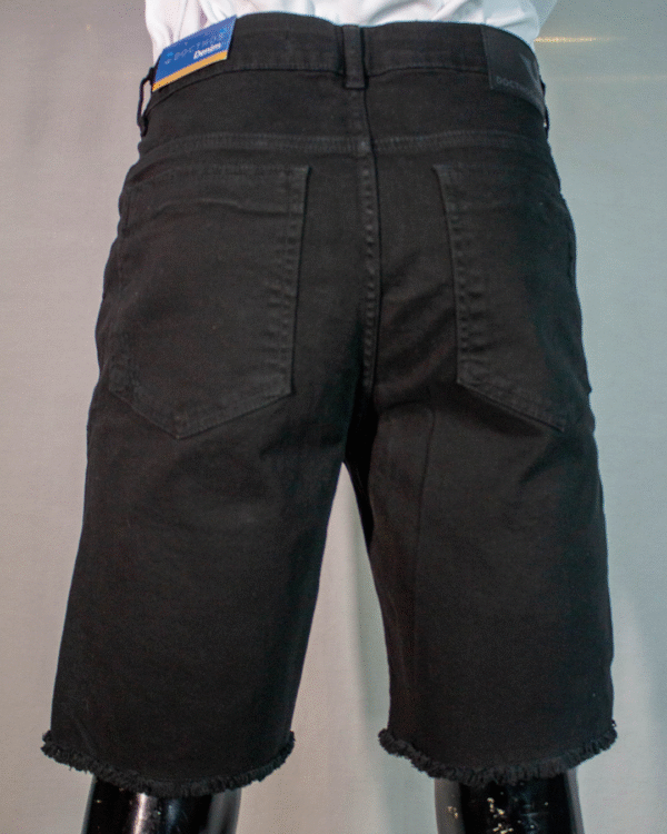 BERMUDA MASCULINA DOCTHOS ESTONADO PRETO 40 - Imagem 6