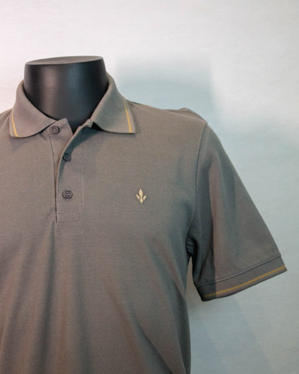 POLO REGULAR CINZA COLISEO DLZ - Imagem 2