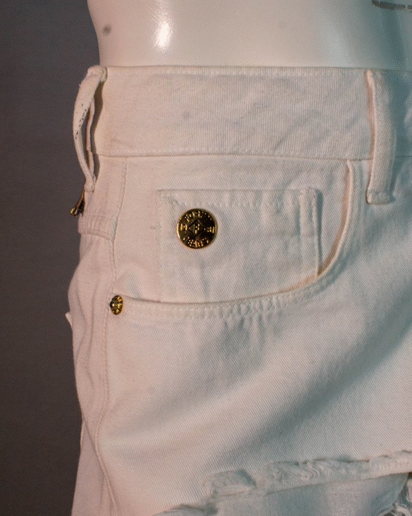 CALÇA JEANS FEMININA BRANCA SARJA LOLITA FORUM Nº40 - Imagem 3