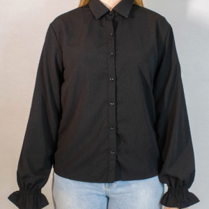 CAMISA SOCIAL FEMININA CARLOS BRUSMAN PRETA M
