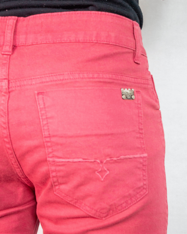 CALÇA JEANS MASCULINA BORDO DOCTHOS - Imagem 3
