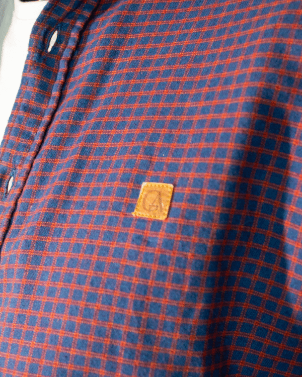 CAMISA MASCULINA MANGA LONGA BRUSMAN XADREZ PP - Imagem 5