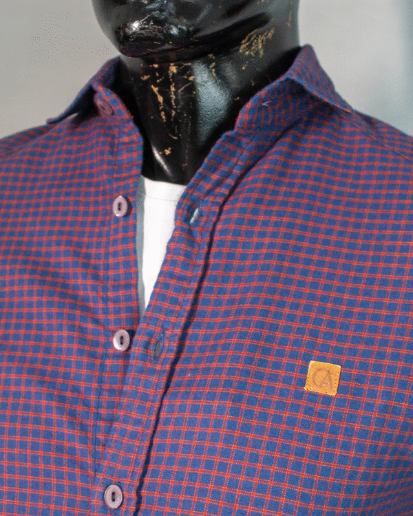 CAMISA MASCULINA MANGA LONGA BRUSMAN XADREZ PP - Imagem 4