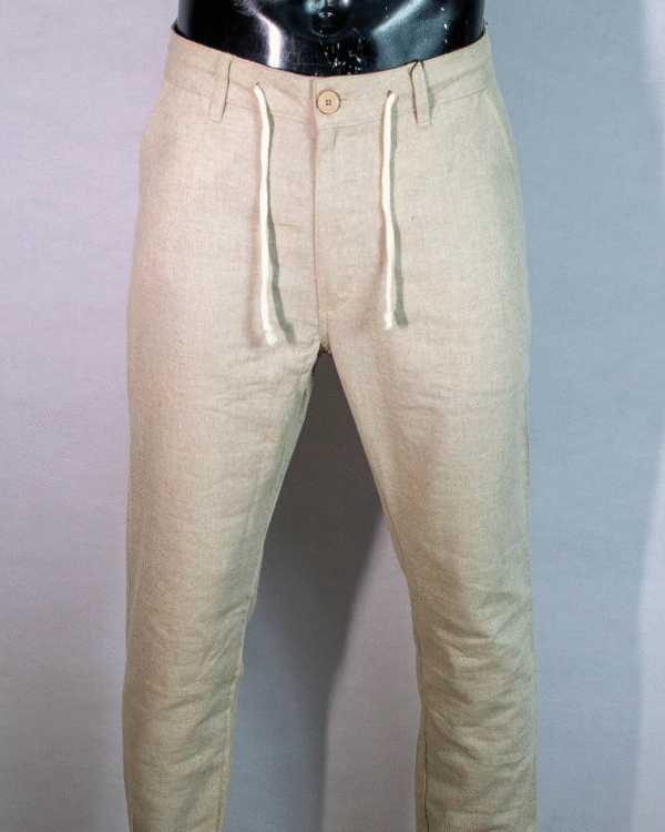 CALÇA MASCULINA DOCTHOS LINHO