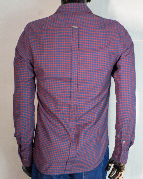CAMISA MASCULINA MANGA LONGA BRUSMAN XADREZ PP - Imagem 2