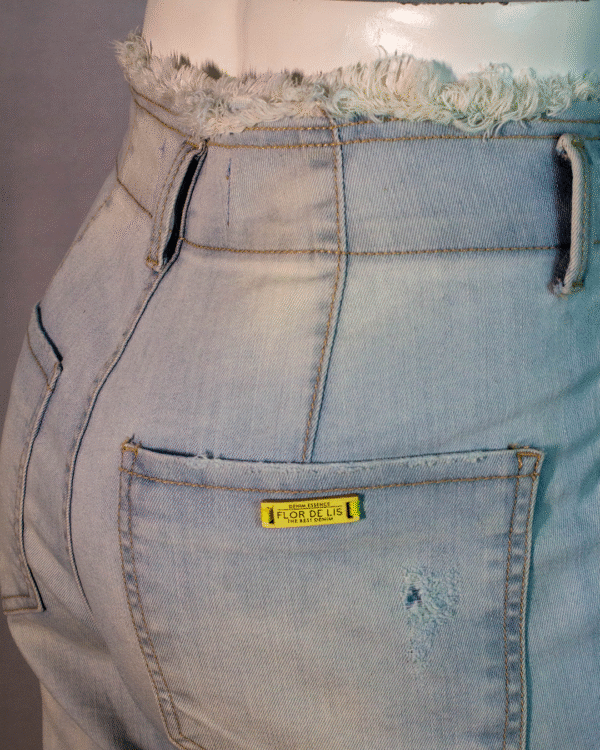 CALÇA JEANS FEMININA FLOR DE LIS Nº40 - Imagem 8