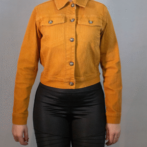 JAQUETA FEMININA TRUCKER SUDAN BROWN FLOR DE LIS P