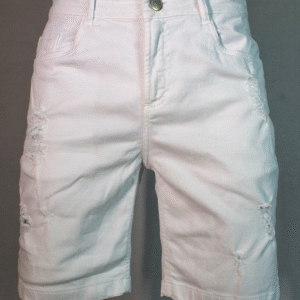 BERMUDA MASCULINA DOCTHOS JEANS ESTONADO BRANCO 40