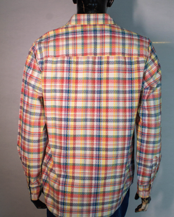 CAMISA MASCULINA MANGA LONGA CAVALERA XADREZ M - Imagem 6