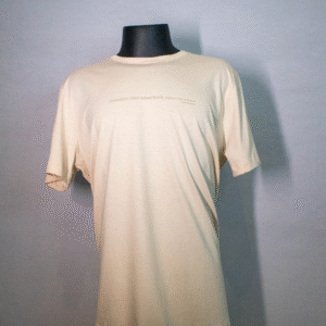 CAMISETA MANGA CURTA BEGE CHAMONIX HANGAR 33