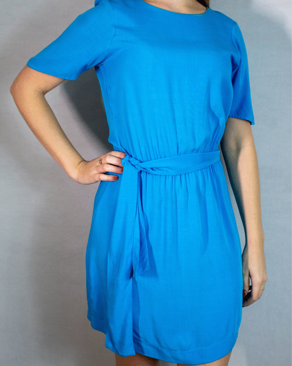 VESTIDO CURTO AZUL NEGA RIO NºM - Imagem 2
