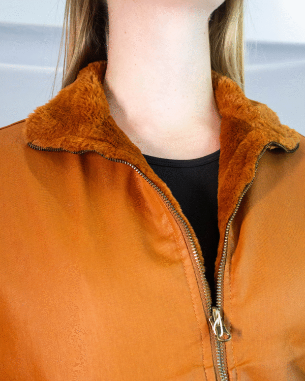 JAQUETA DUPLA FACE SUDAN BROWN FLOR DE LIS - Imagem 7