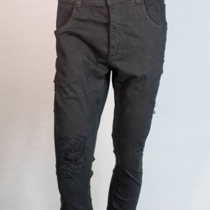 CALCA JEANS MASCULINA SUPER SKINNY PRETA DUROFF