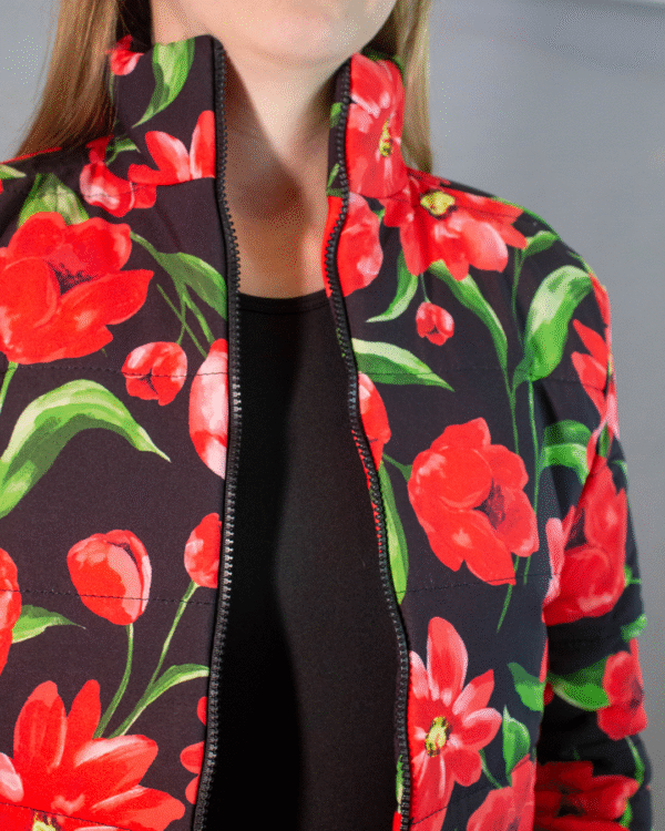 JAQUETA PUFFER FEMININA FLORIDA NEGA RIO - Imagem 5