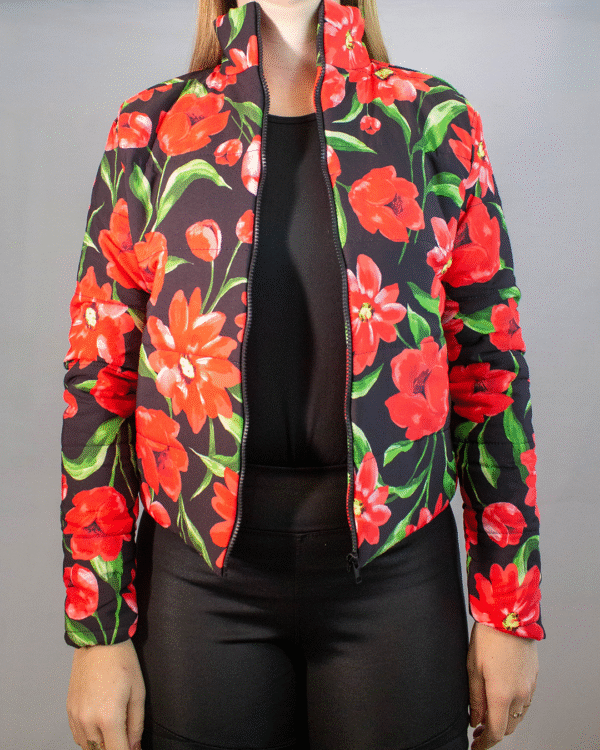 JAQUETA PUFFER FEMININA FLORIDA NEGA RIO - Imagem 4