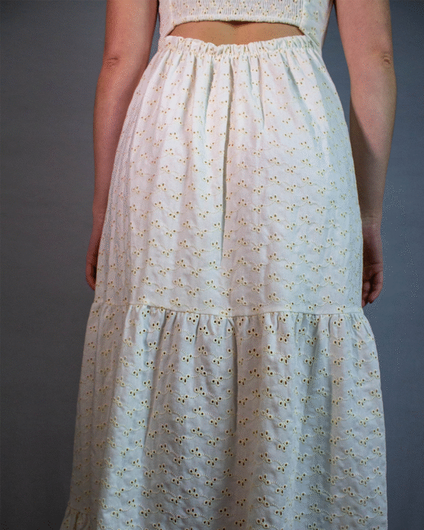 VESTIDO LONGO SOLTO MC OFF WHITE - M - Imagem 4
