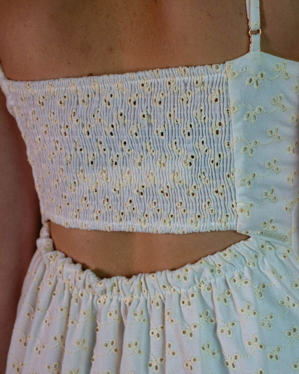 VESTIDO LONGO SOLTO MC OFF WHITE - M - Imagem 3
