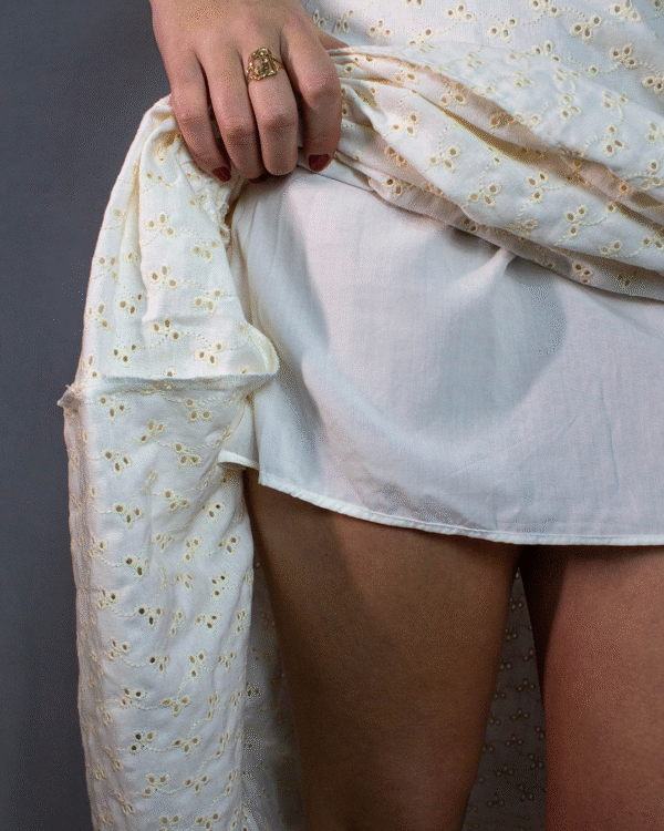 VESTIDO LONGO SOLTO MC OFF WHITE - M - Imagem 2