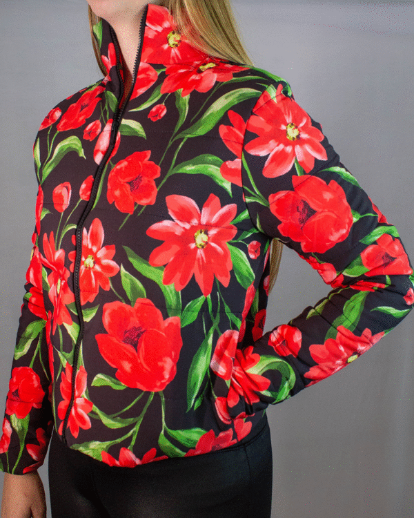 JAQUETA PUFFER FEMININA FLORIDA NEGA RIO - Imagem 2