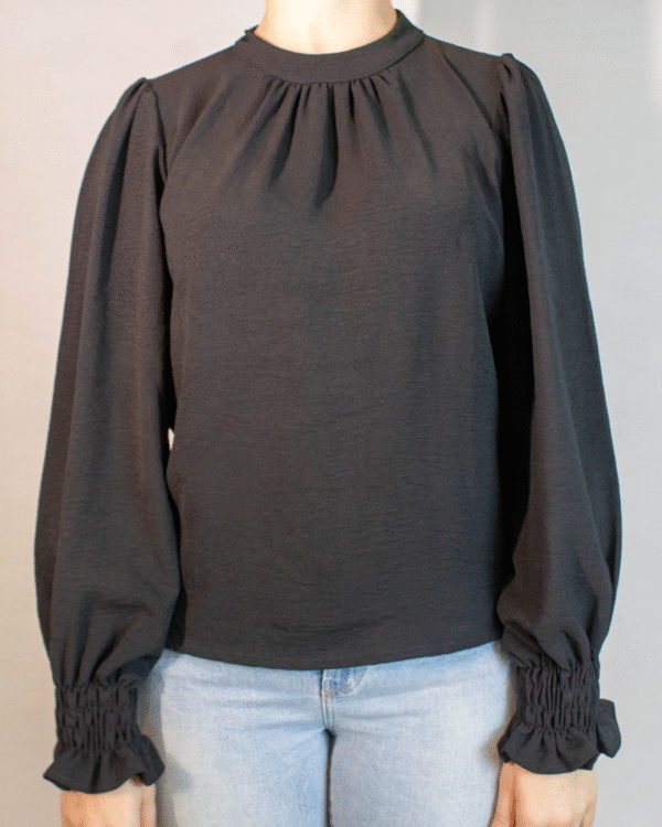 BLUSA SOCIAL PRETA NEGA RIO G