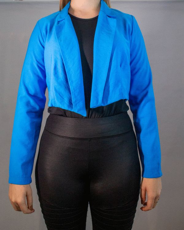 BLAZER FEMININO AZUL NEGA RIO M