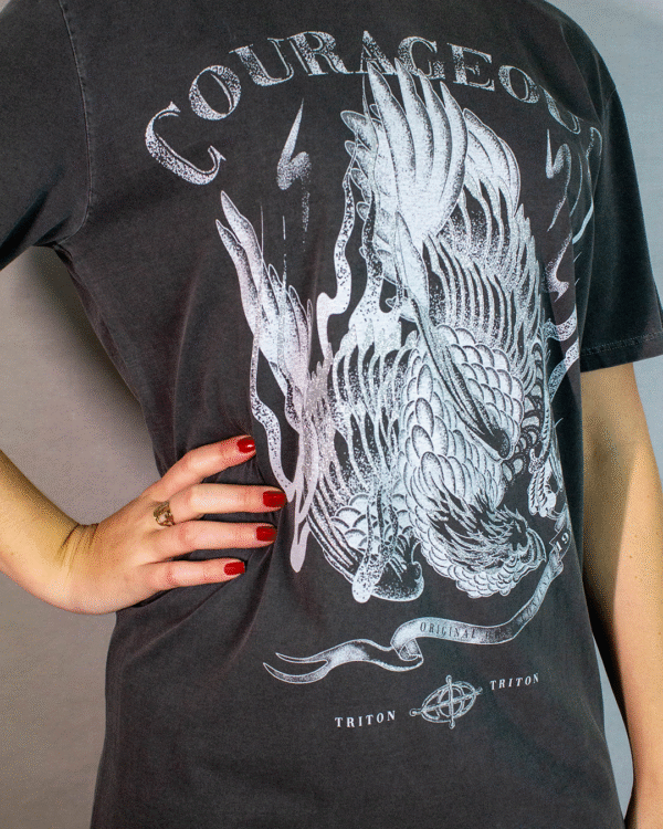 VESTIDO ESTAMPADO NºG PRETO - Imagem 2