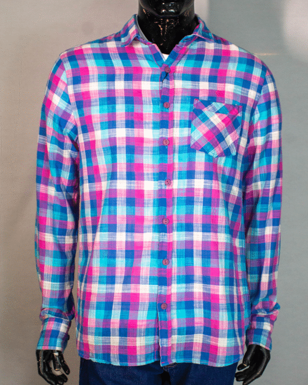 CAMISA MASCULINA MANGA LONGA CARLOS BRUSMAN XADREZ G