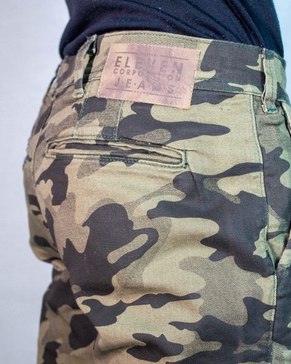 CALÇA JEANS MASCULINA ESTAMPA MILITAR Nº42 - Imagem 6