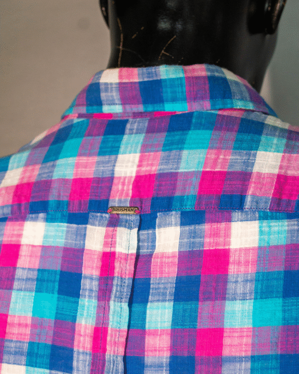 CAMISA MASCULINA MANGA LONGA CARLOS BRUSMAN XADREZ G - Imagem 2