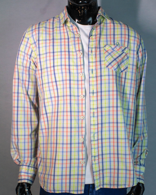 CAMISA MASCULINA MANGA LONGA BGT XADREZ 4G - Imagem 6