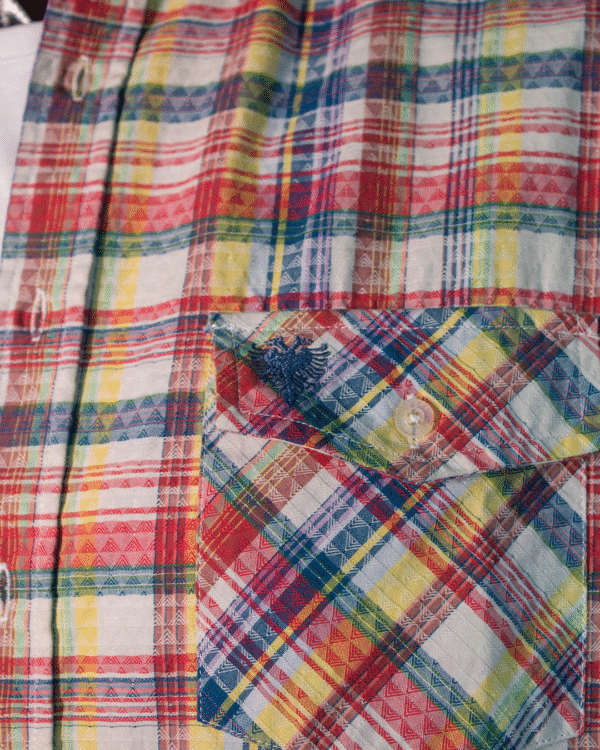 CAMISA MASCULINA MANGA LONGA CAVALERA XADREZ M - Imagem 4