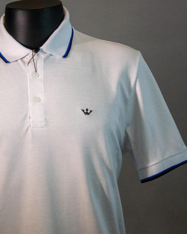 POLO DOCTHOS SLIM BRANCO - Imagem 2