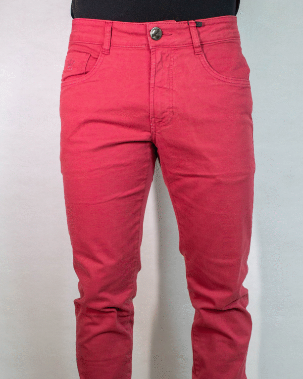 CALÇA JEANS MASCULINA BORDO DOCTHOS
