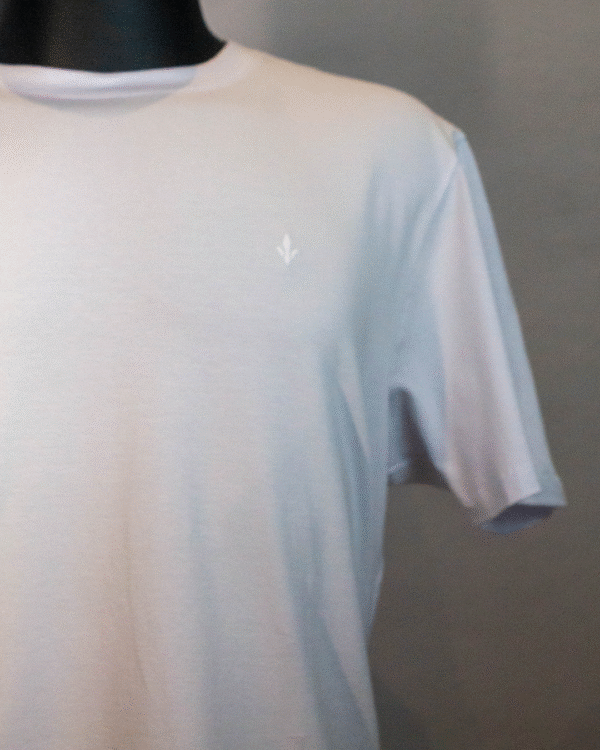 CAMISETA REGULAR SELECT MC PK BRANCO NºGG - Imagem 3