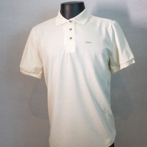CAMISA POLO MANGA CURTA HANGAR 33 OFF WHITE  NºM